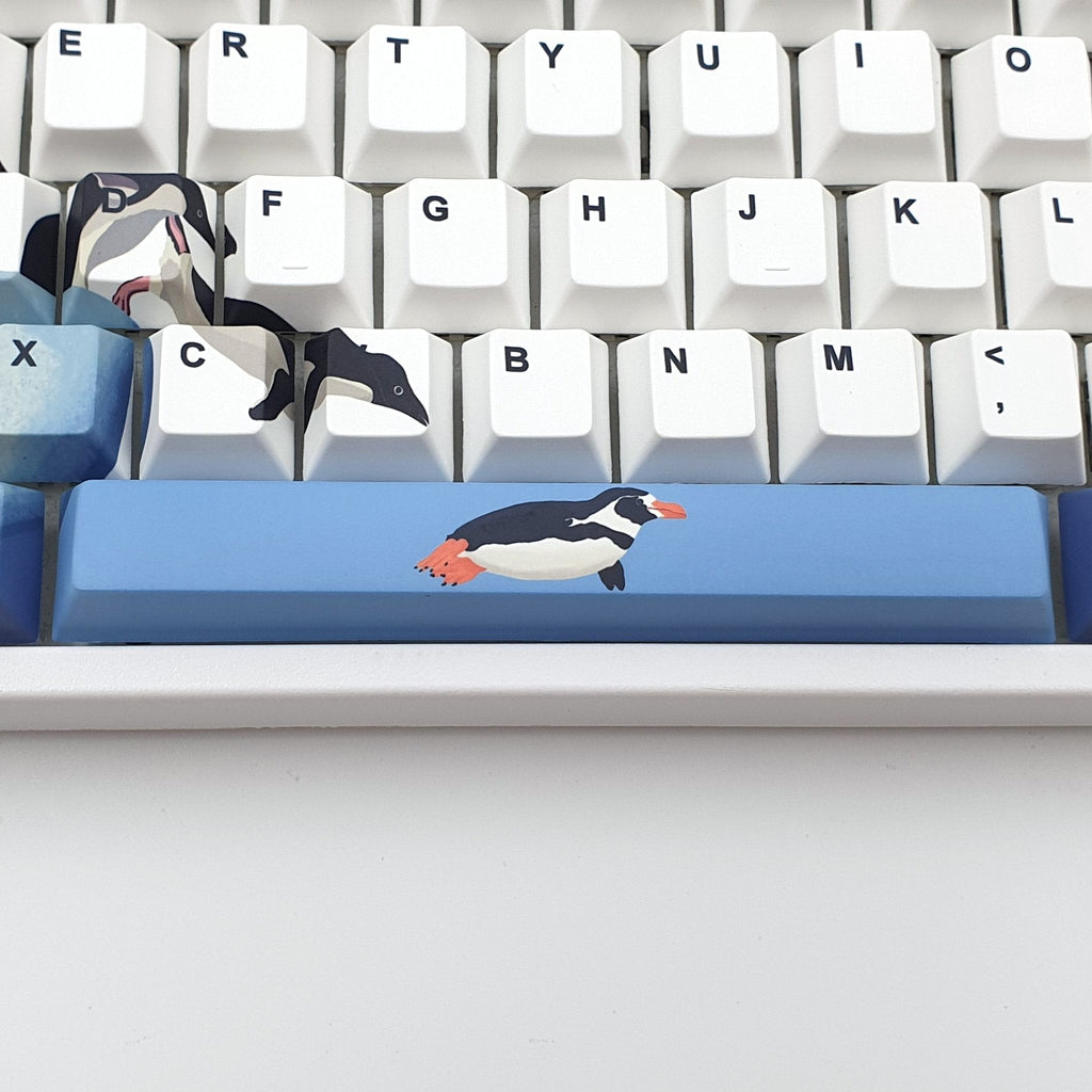 Penguins artist keycap set by Sunette