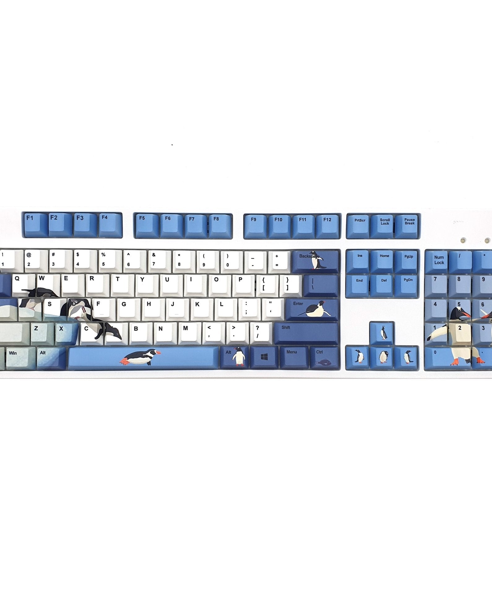 Penguins artist keycap set by Sunette