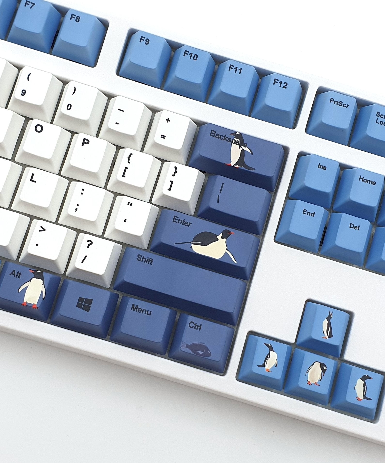 Penguins artist keycap set by Sunette