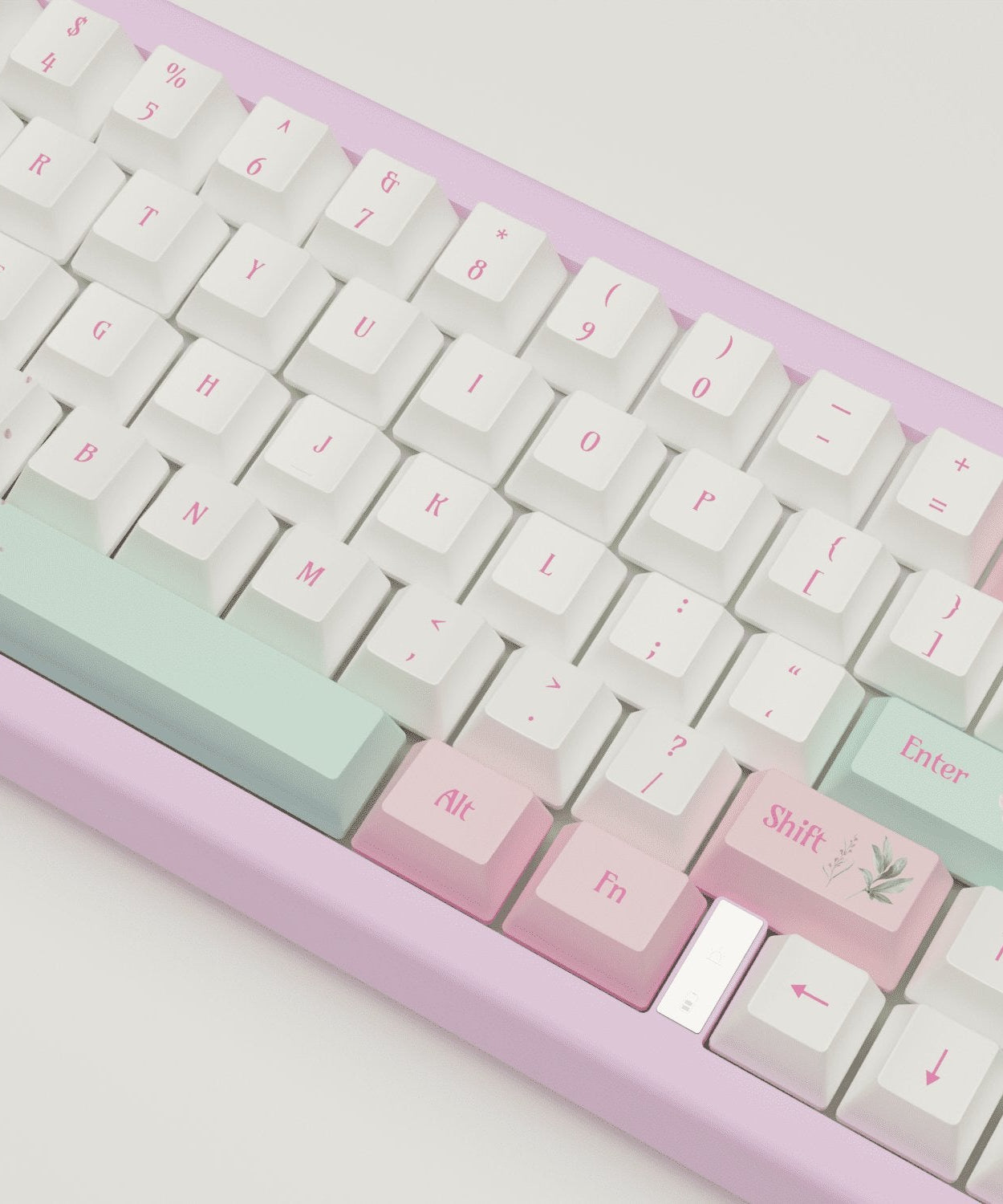 Peony Design Keycaps and Mechanical Keyboard