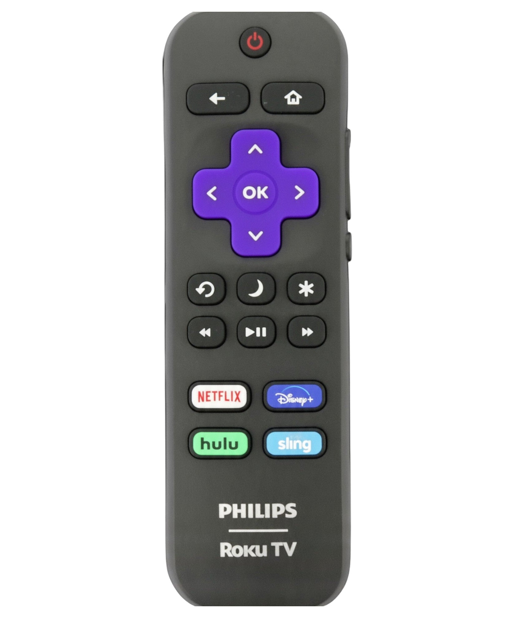 Philips 06518W21PH08XS Roku TV Remote Control - 06-518W21-PH08XS