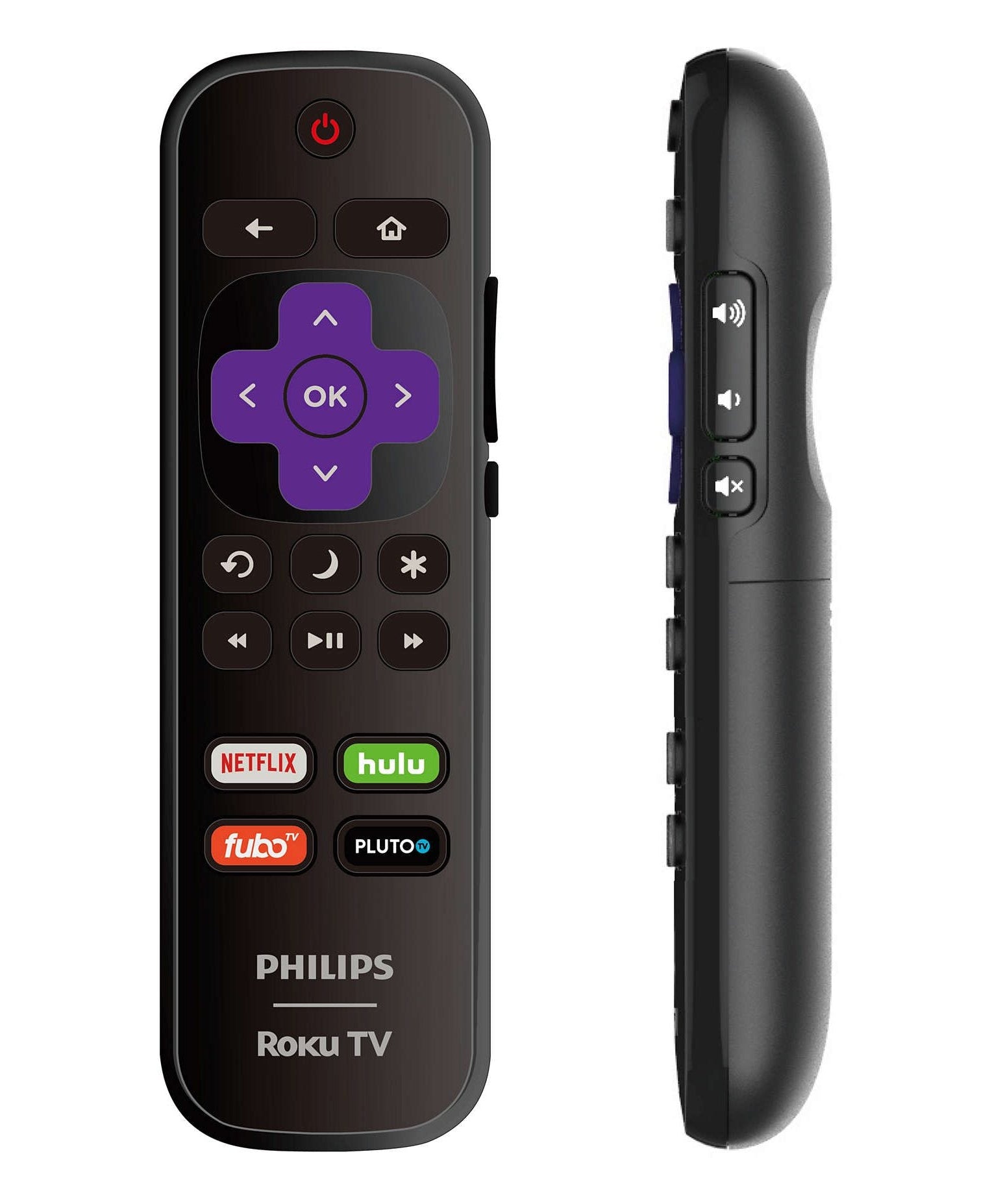 Philips 101018E0015 Roku TV Remote Control - Netflix, Hulu, Fubo, Pluto - 101018E0015