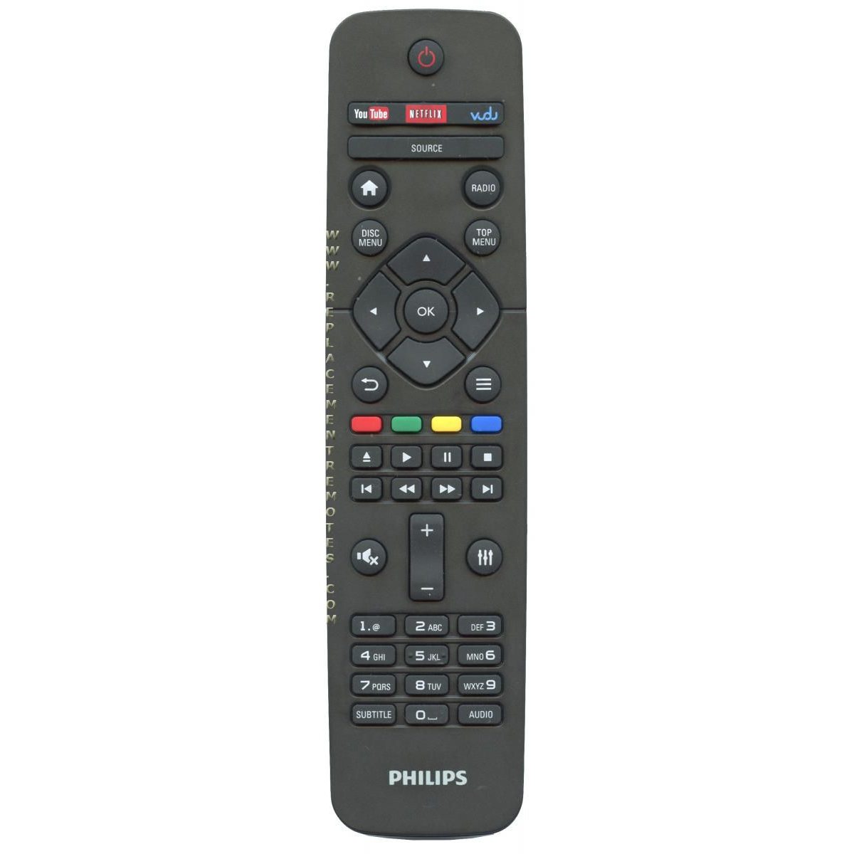 Philips 996510053581 Blu-ray Home Theater Remote Control
