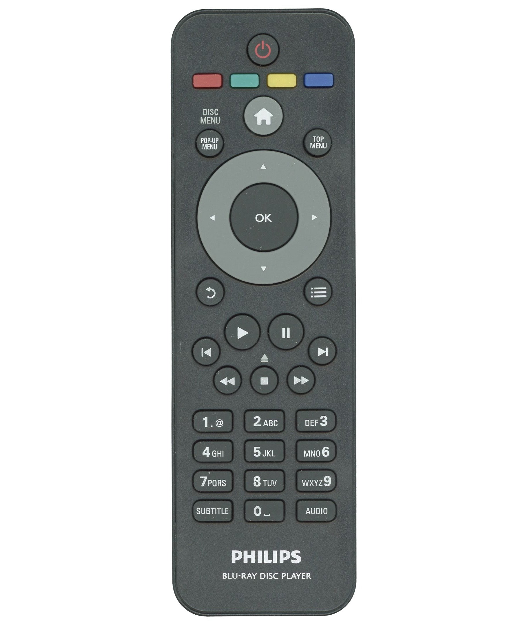 Philips BDP3406 Blu-ray Remote Control