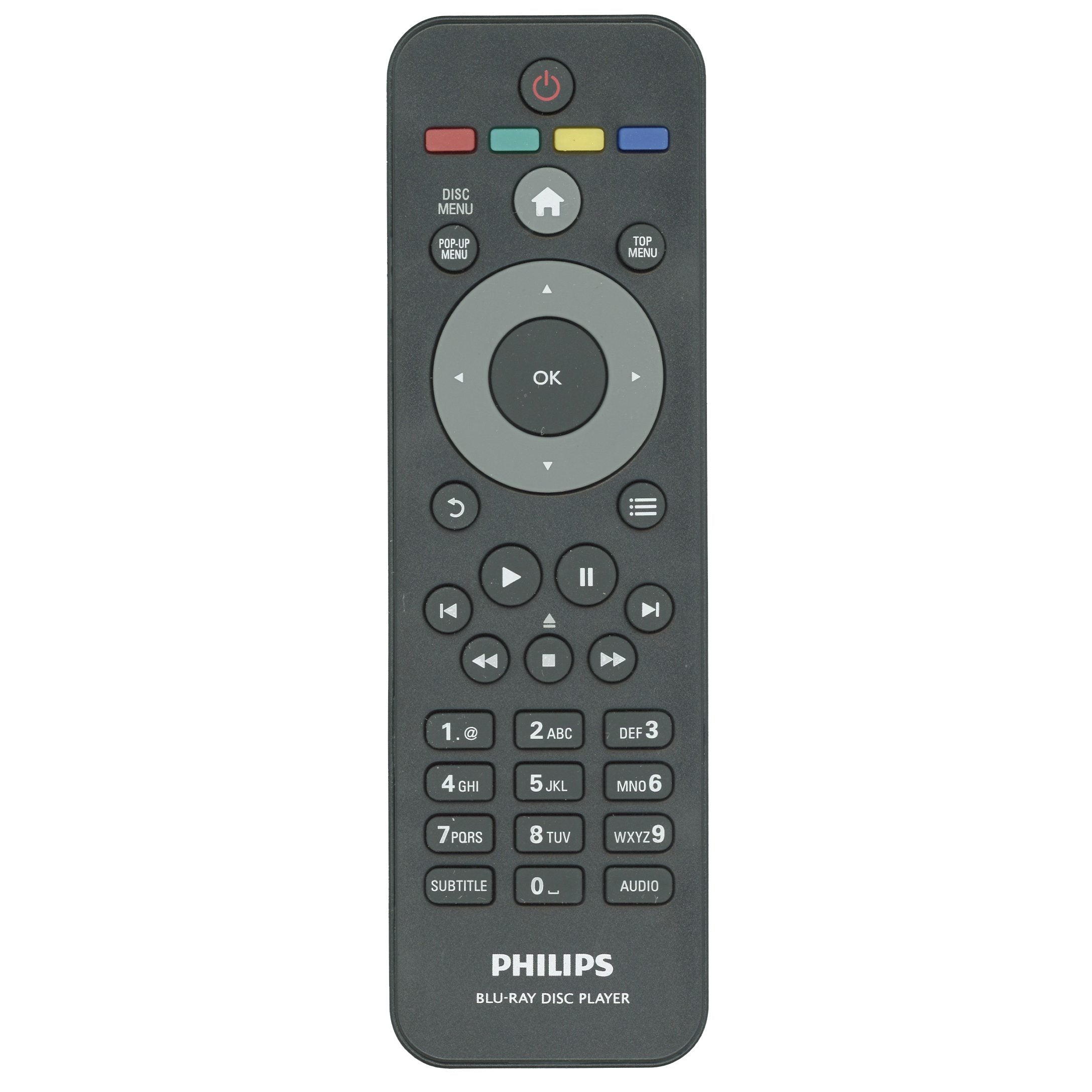 Philips BDP3406 Blu-ray Remote Control