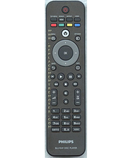 Philips BDP7300 Blu-ray Remote Control