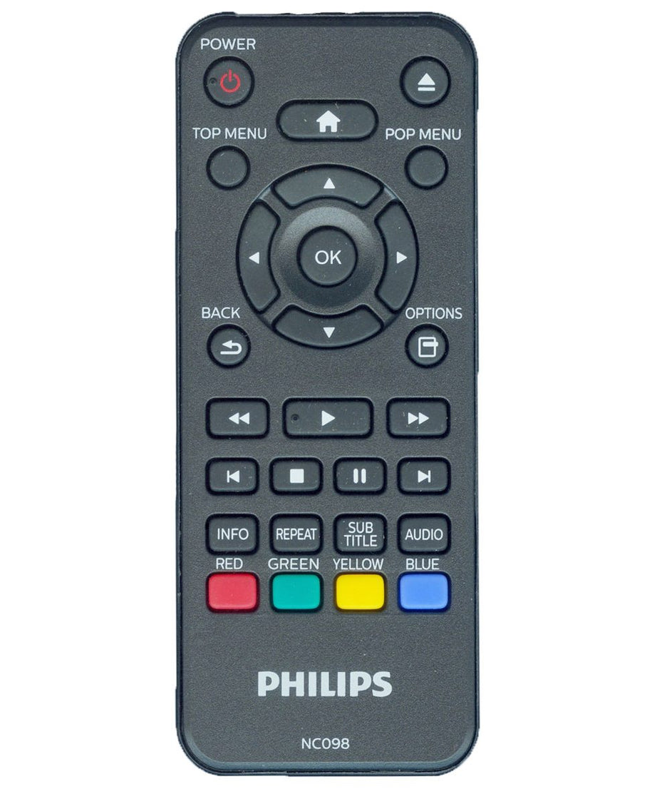 Philips NC098UL Blu-ray Remote Control for BDP1502/F7A