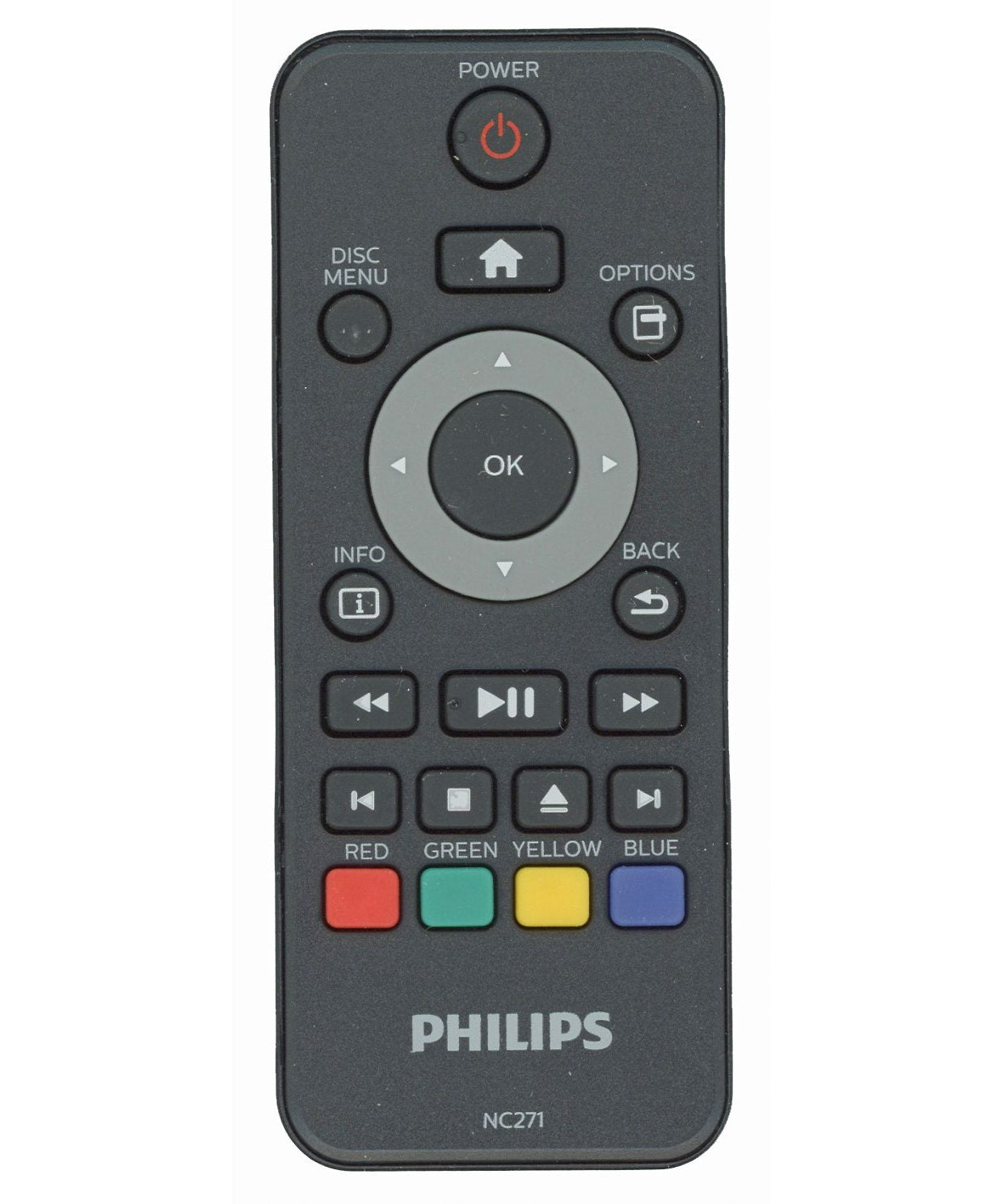 Philips NC271UL Blu-ray Remote Control