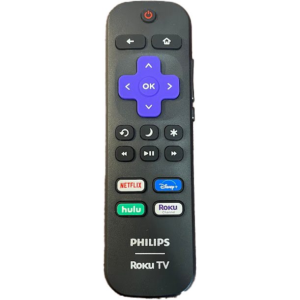 Philips / Magnavox RCALIR / 32260007546 Roku TV Remote Control - URMT21CND015