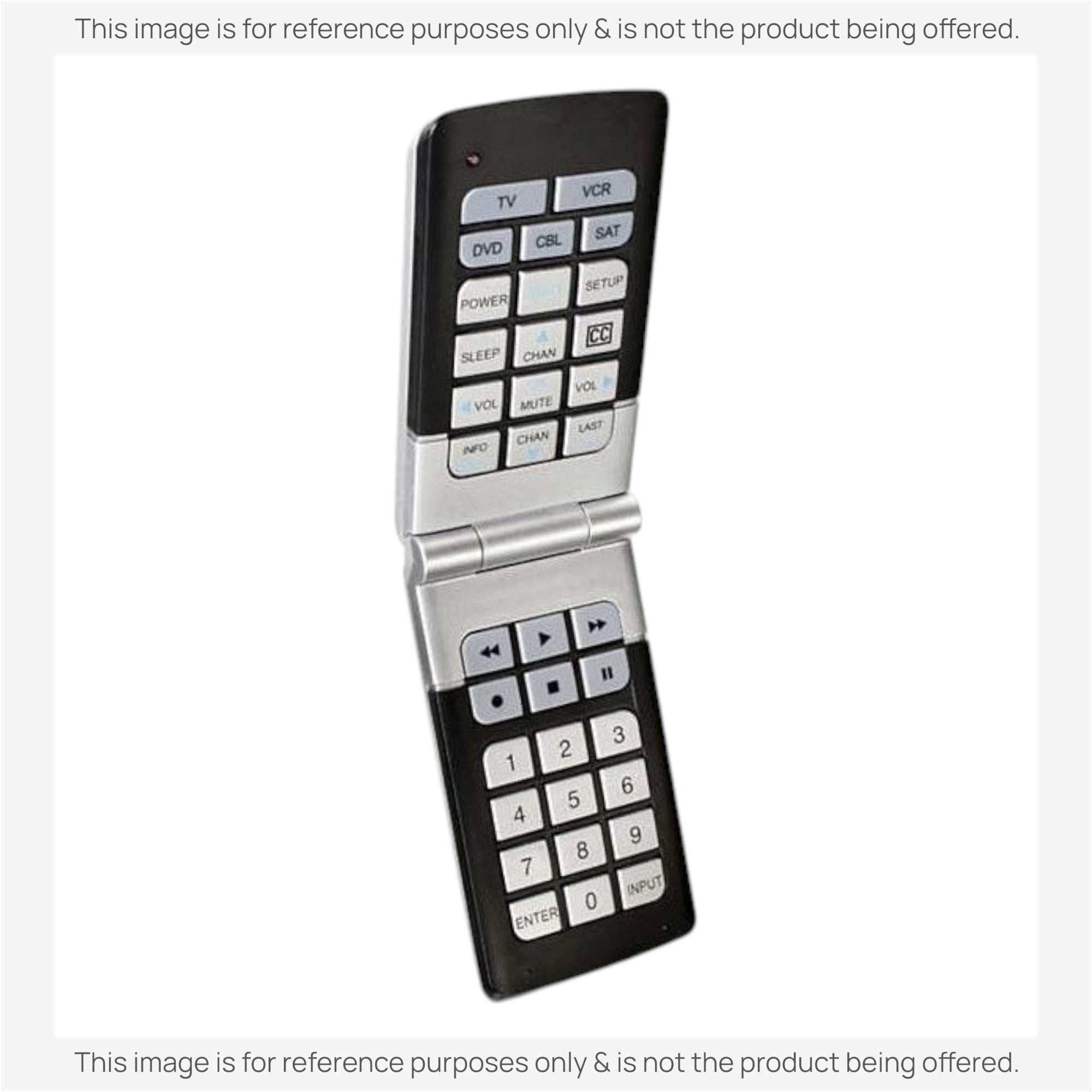 Substitute for Philips SRU4050/37 5-Device Universal Remote Control [RRU401]