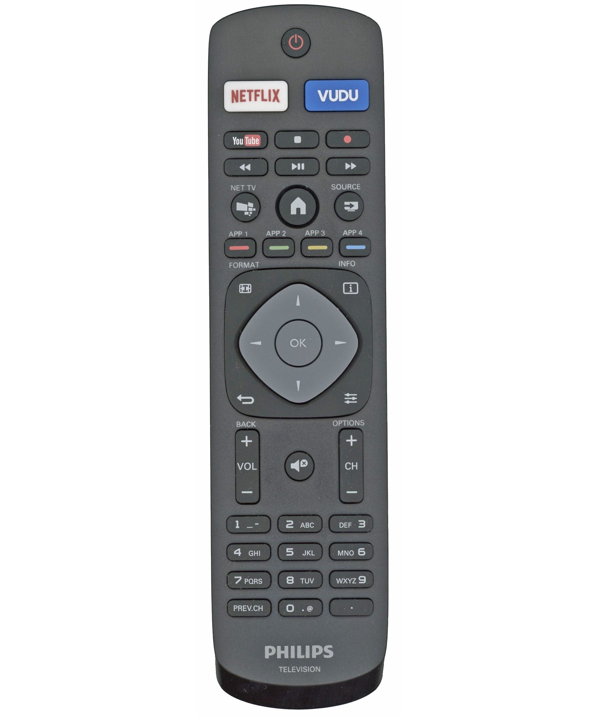 Philips URMT42JHG005 TV Remote Control