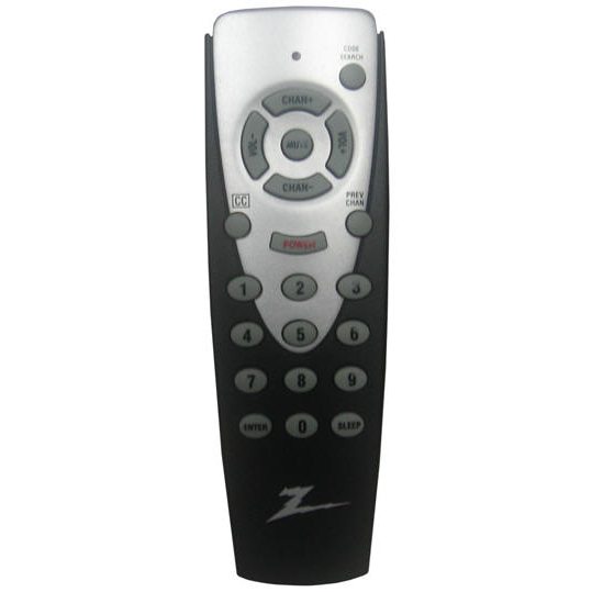Substitute for Philips/Zenith ZN110 1-Device TV Universal Remote Control [RR1001]