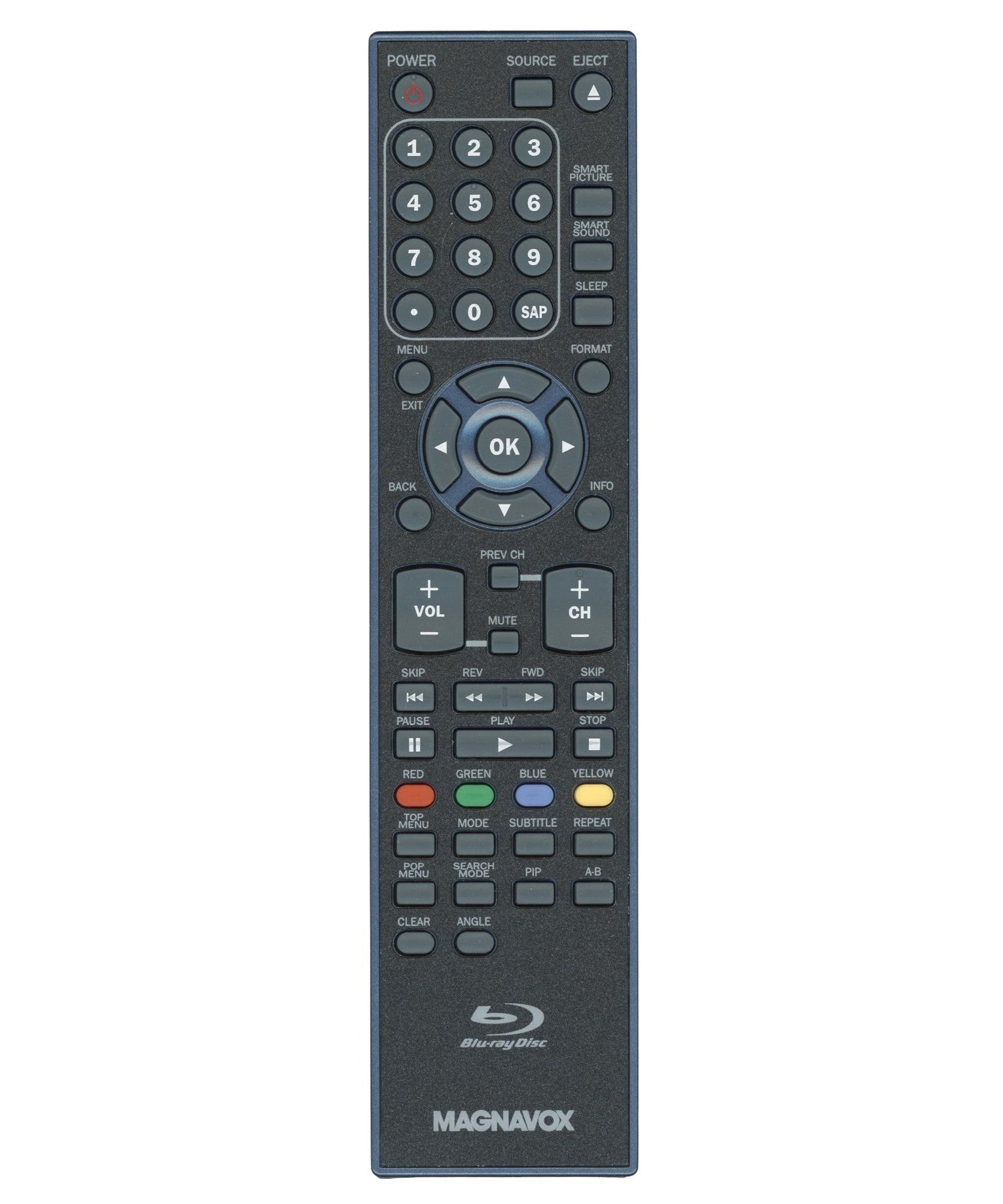 Philips NF034UD TV/DVD Remote Control
