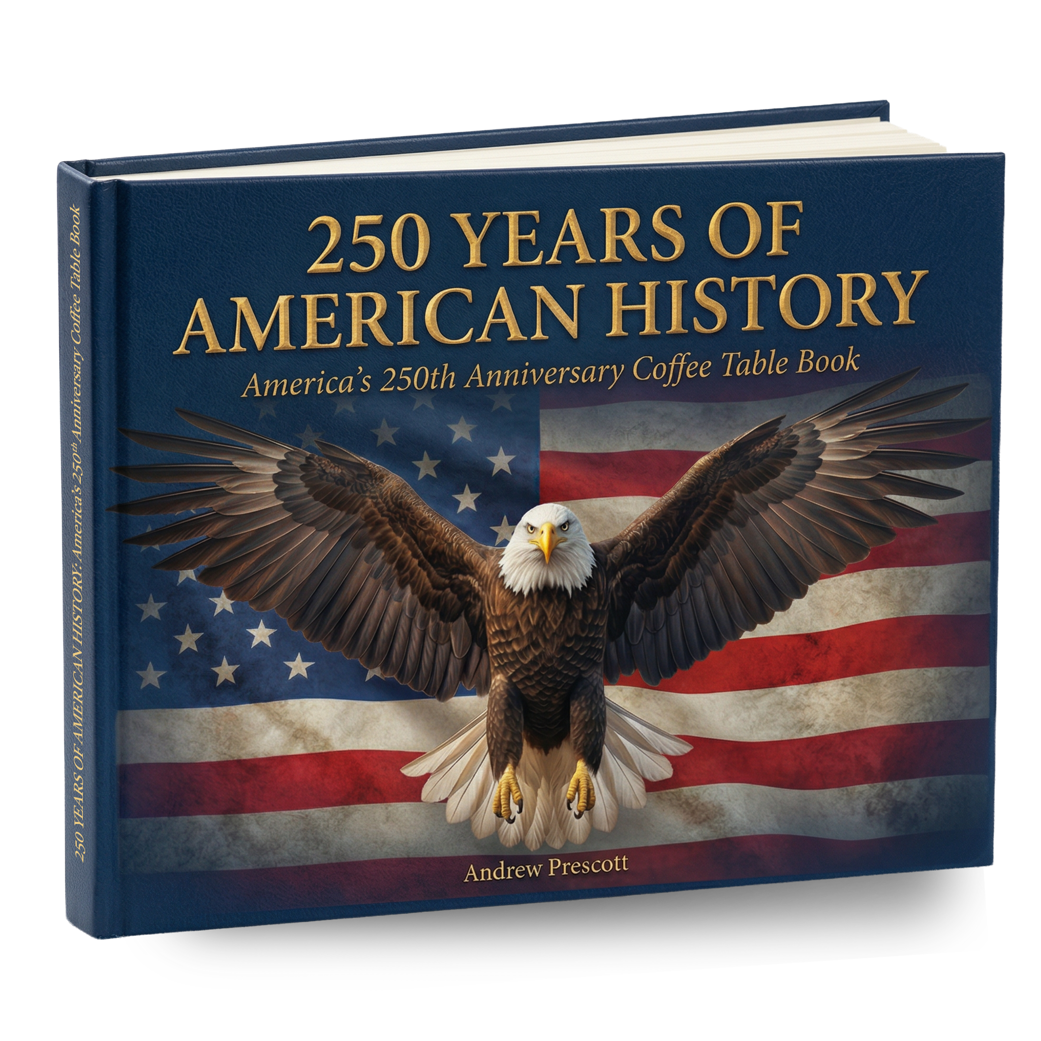 250 Jahre amerikanische Geschichte: Amerikas 250. Jubiläums-Bildband (200 Seiten)
