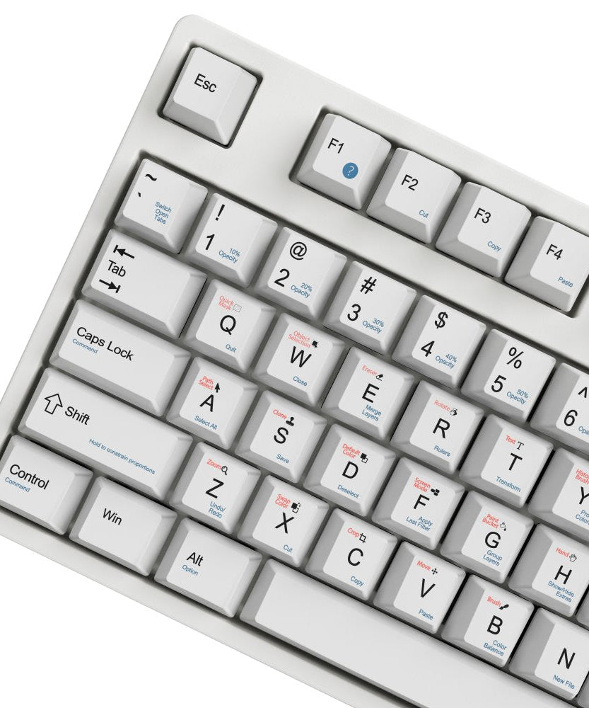 Photoshop Shortcut Key Mechanical Keyboard(Win & Mac)