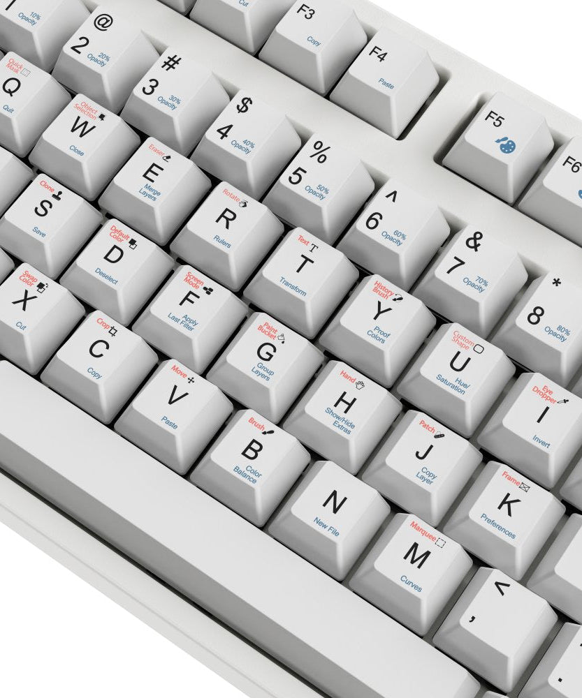 Photoshop Shortcut Key Mechanical Keyboard(Win & Mac)