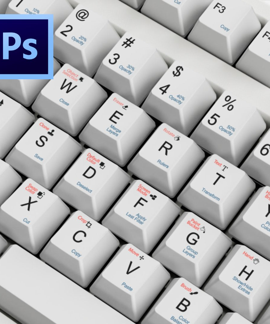 Photoshop Shortcut Key Mechanical Keyboard(Win & Mac)