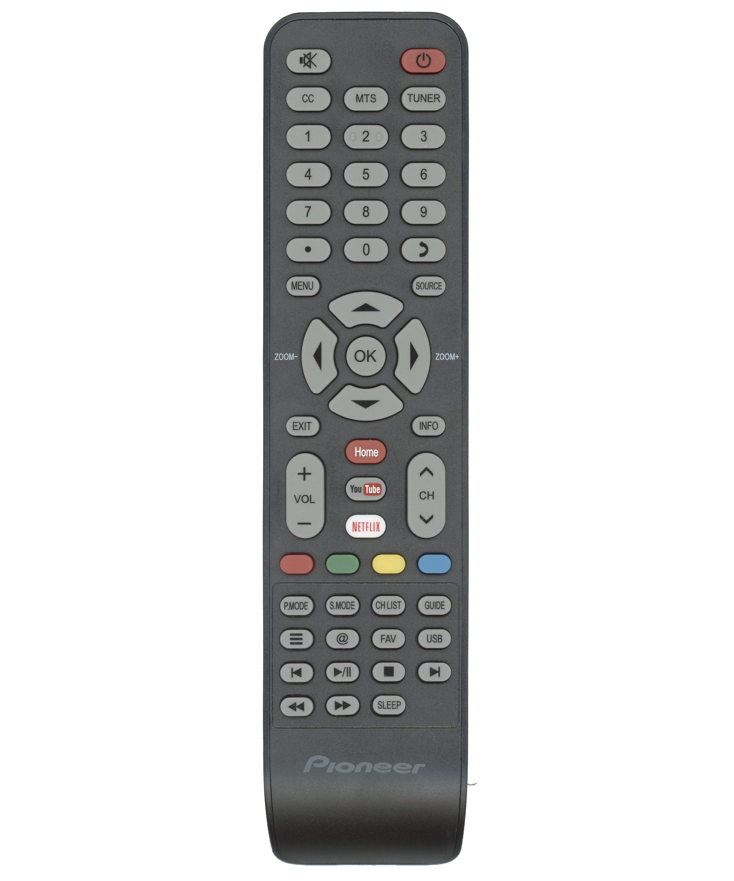 Pioneer 06519W52PI01 TV Remote Control - 06519W52PI01