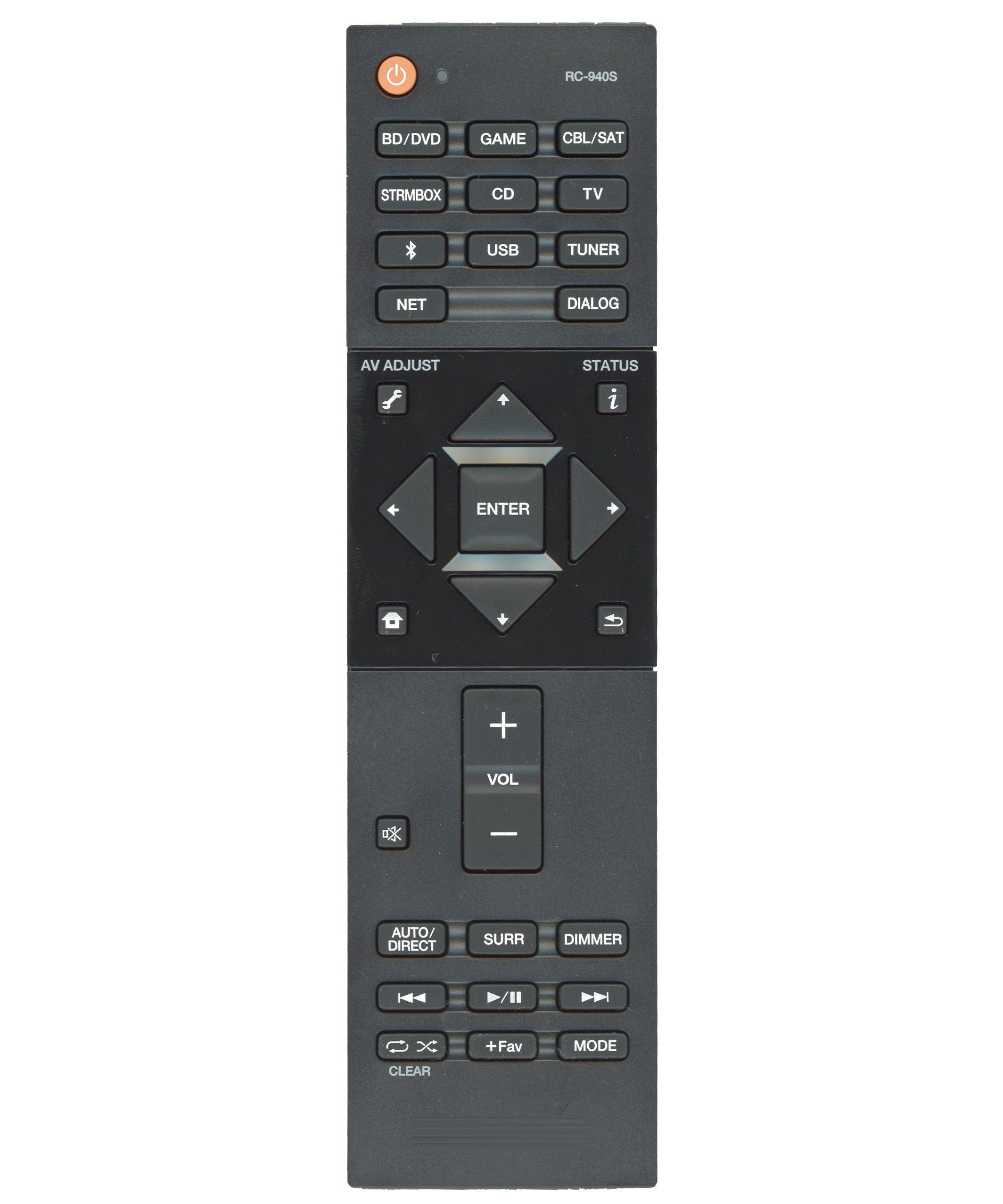 Pioneer RC940S Sound Bar Remote Control - 24140940
