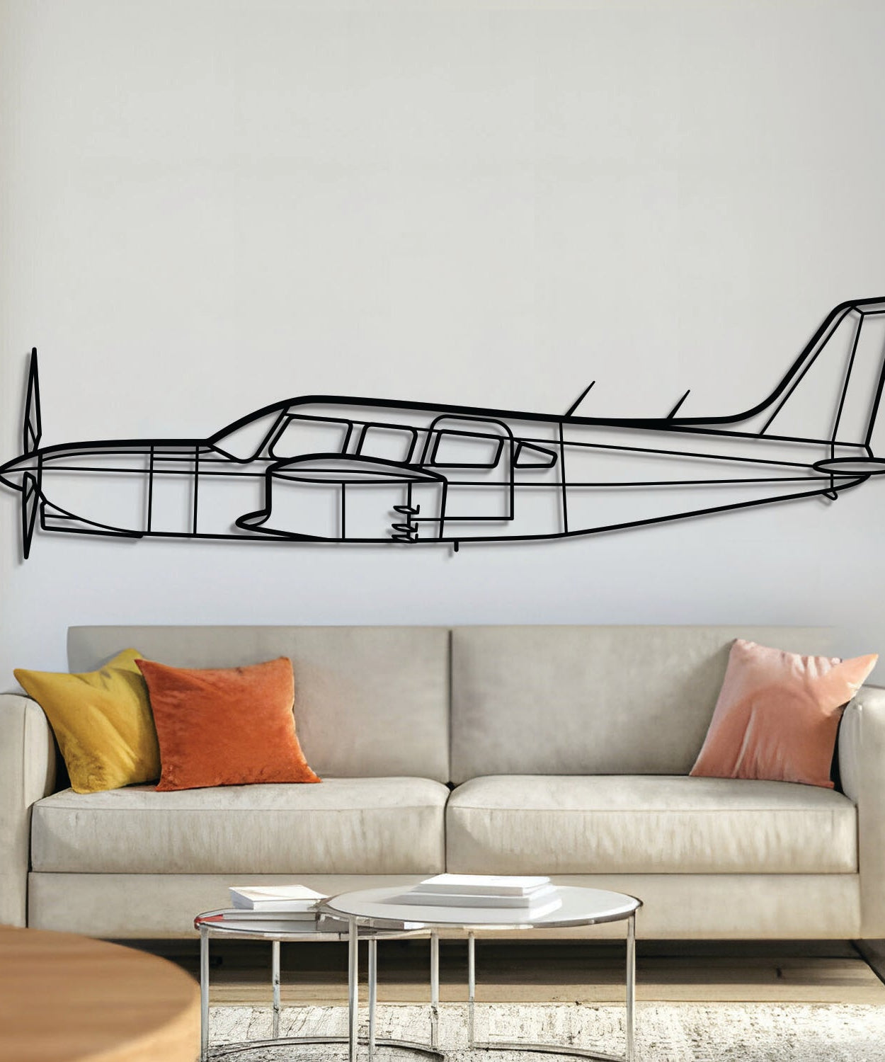 PA-32R-301T Wandbild aus Metall - NCP0293