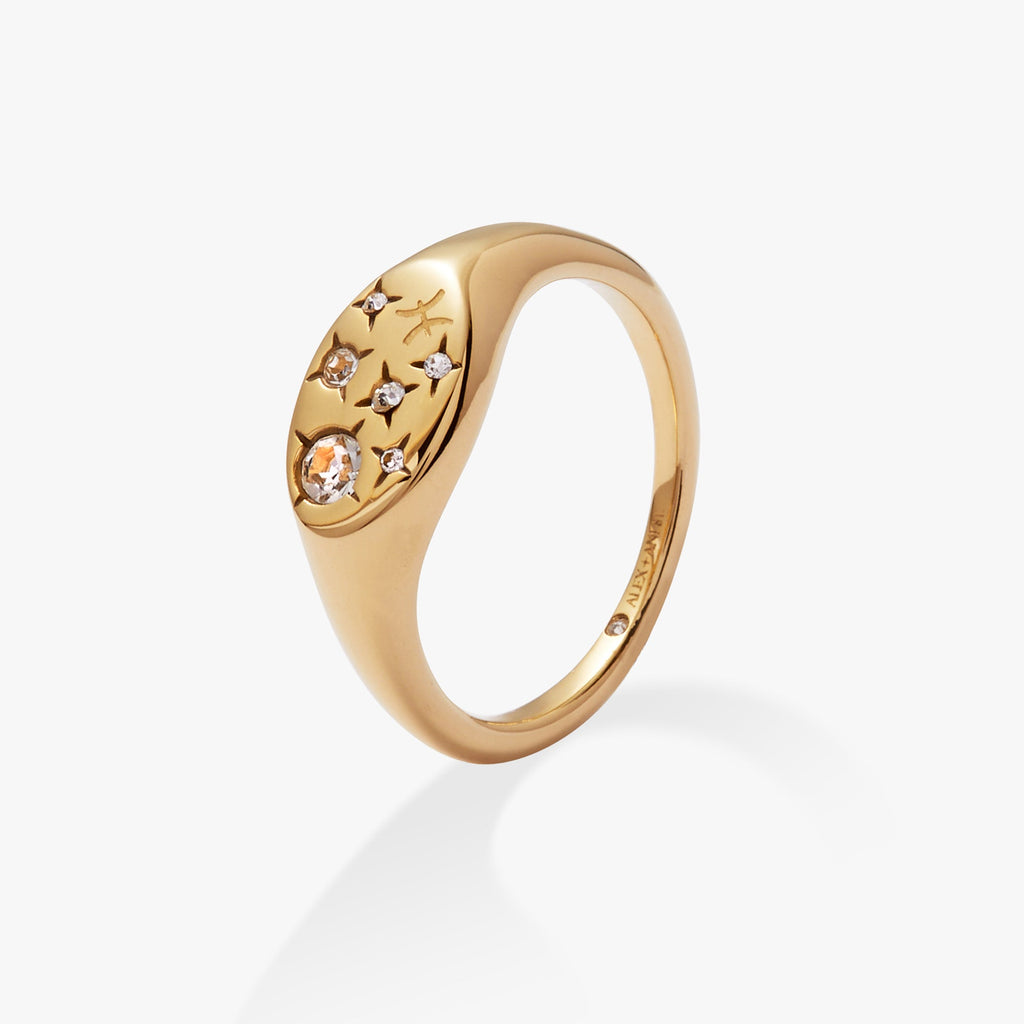 Pisces Zodiac Ring