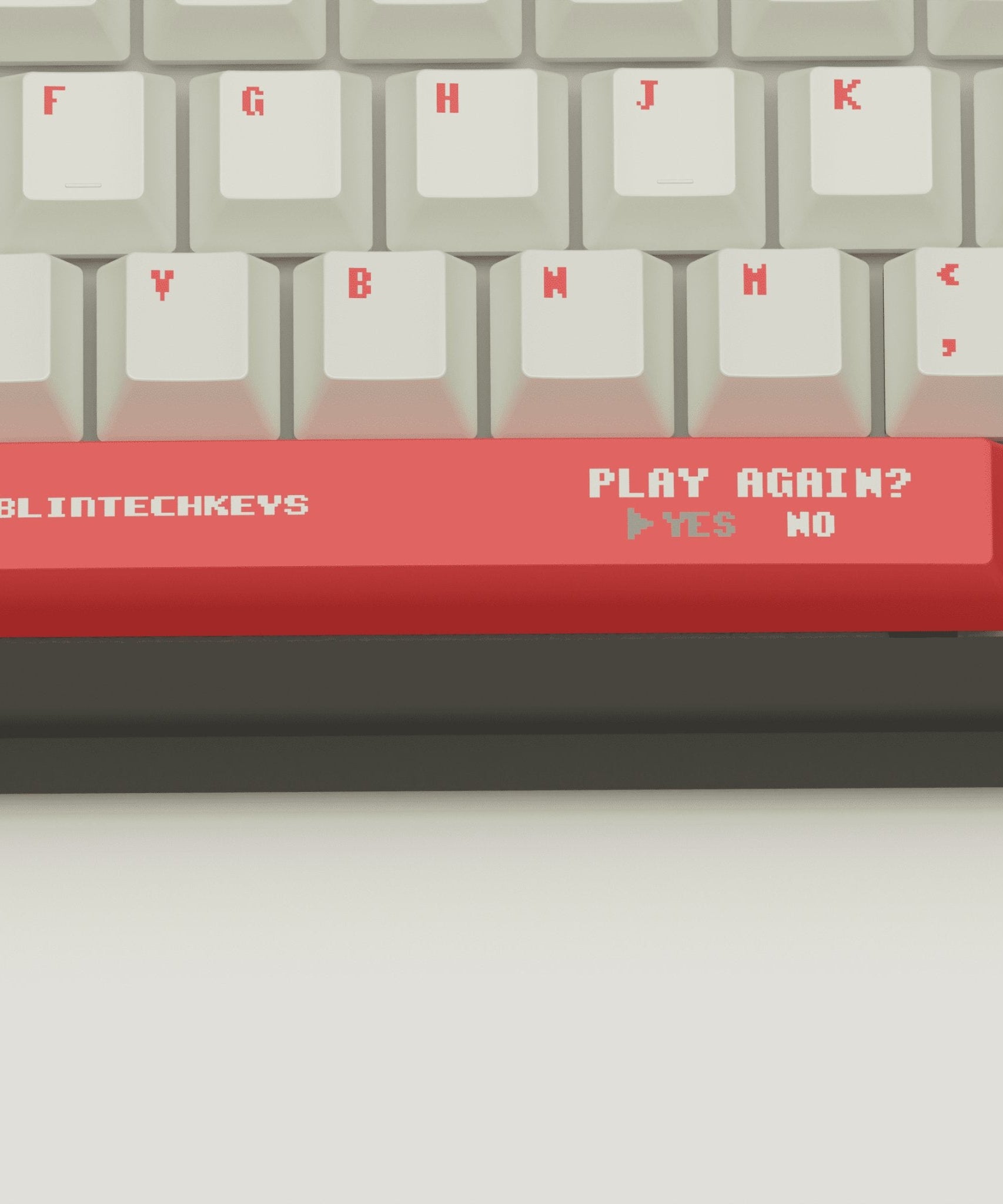 Pixel Game Design Keycaps and Mechanical Keyboard