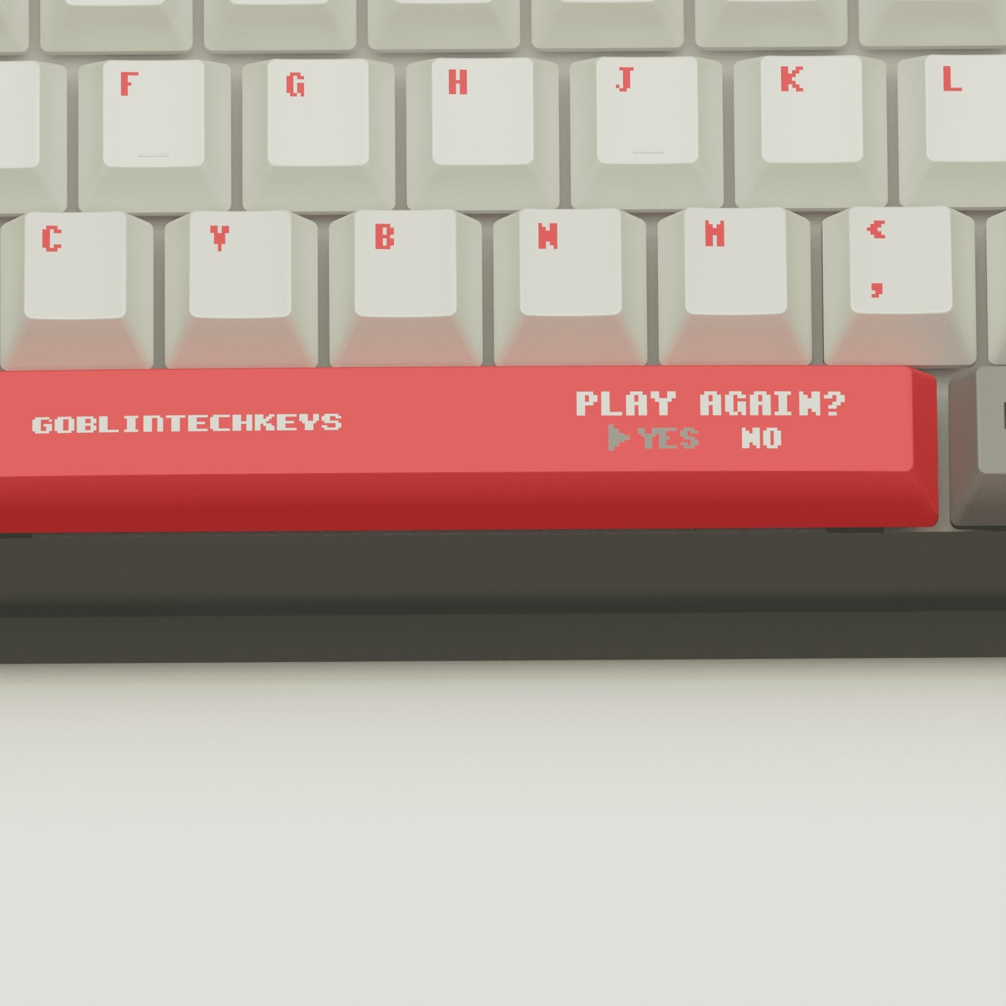 Pixel Game Design Keycaps and Mechanical Keyboard