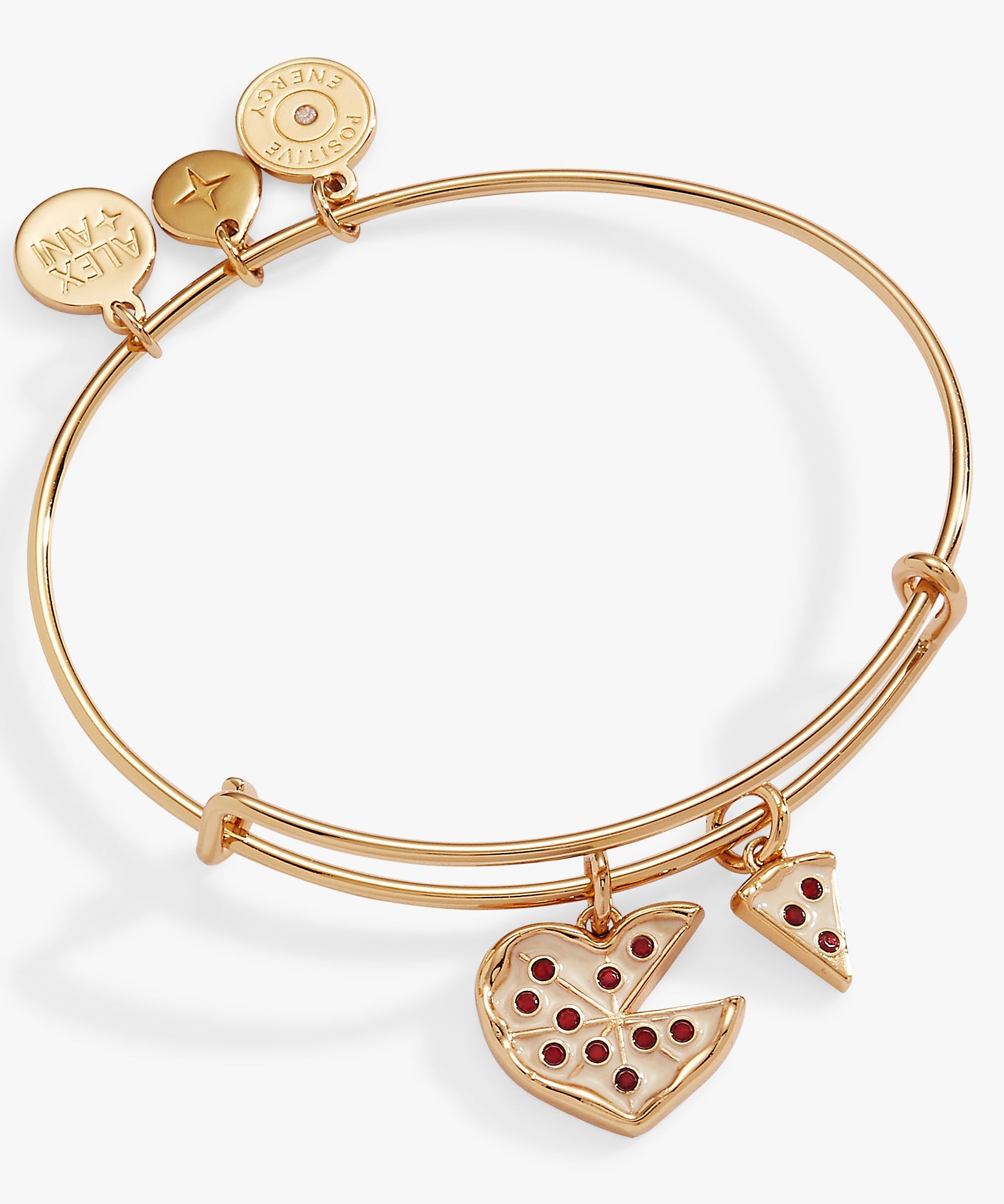 'Take A Pizza My Heart' Multi Charm Bangle