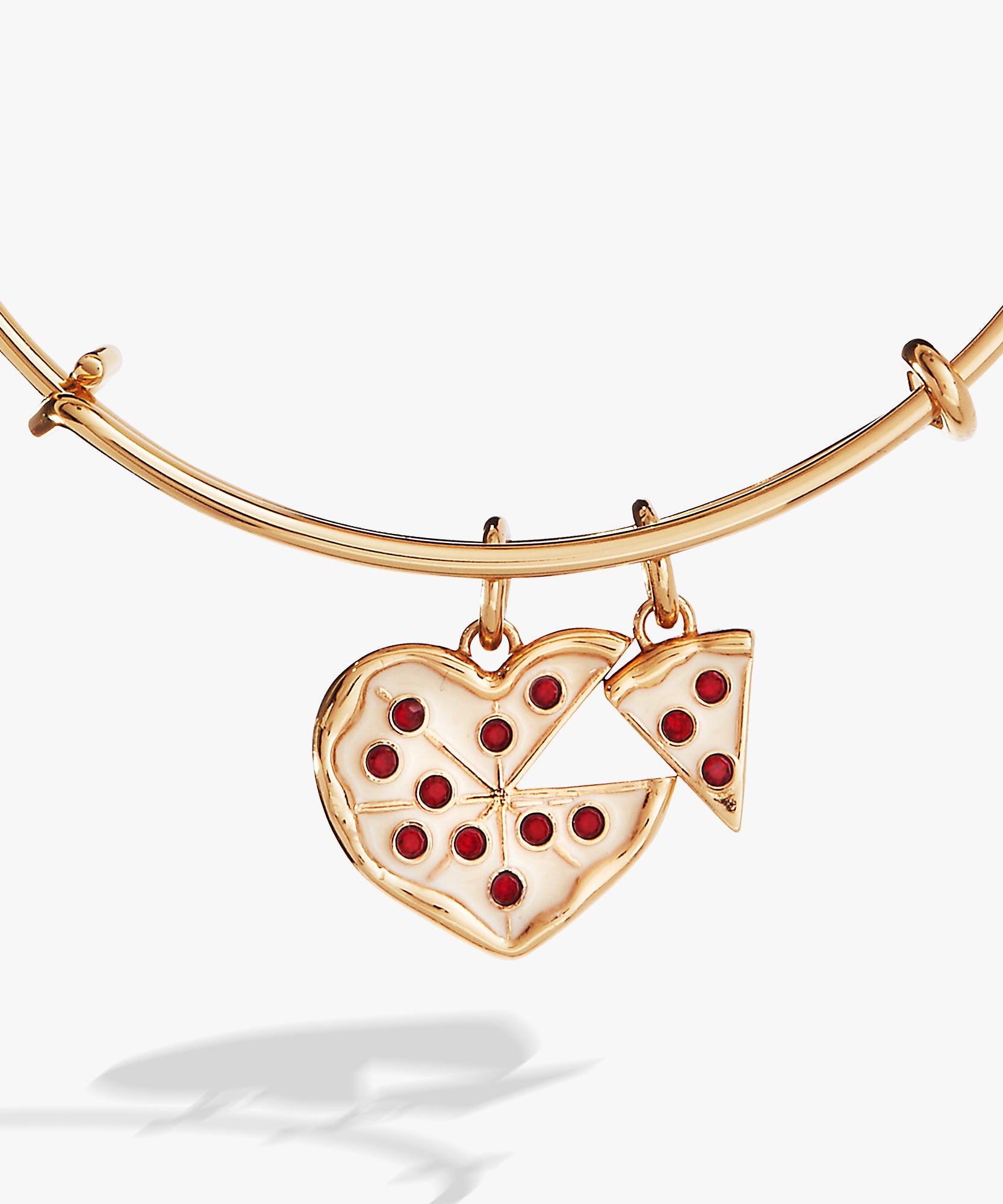 'Take A Pizza My Heart' Multi Charm Bangle