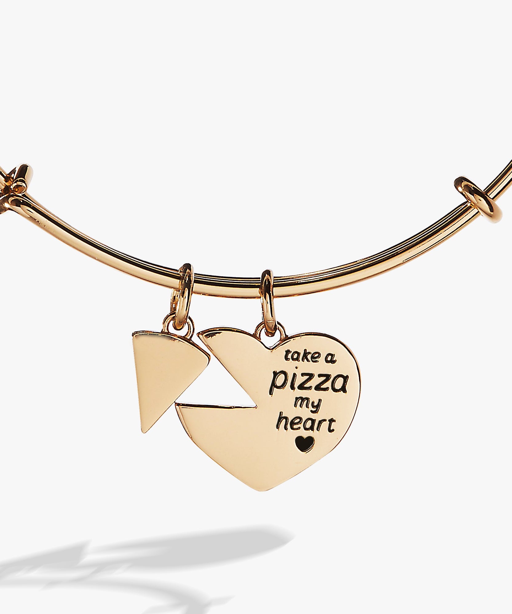 'Take A Pizza My Heart' Multi Charm Bangle