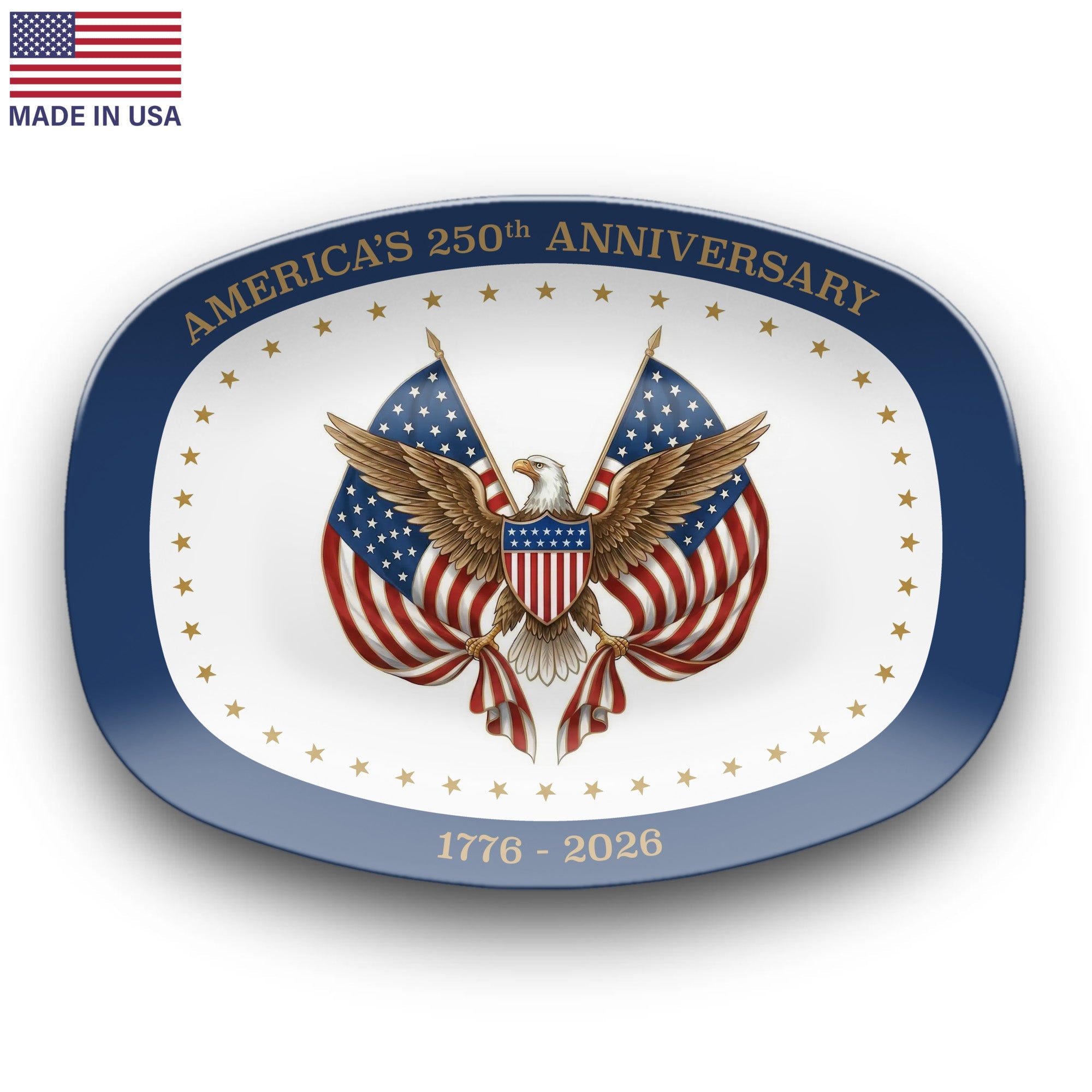 Amerikas 250. Jahrestag 1776-2026 Servierplatte