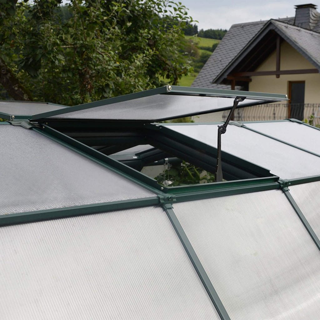 [08X20FT] Extra-Large Barn-Style Weatherproof Walk-In Greenhouse With Roof Vents (SAK85716)