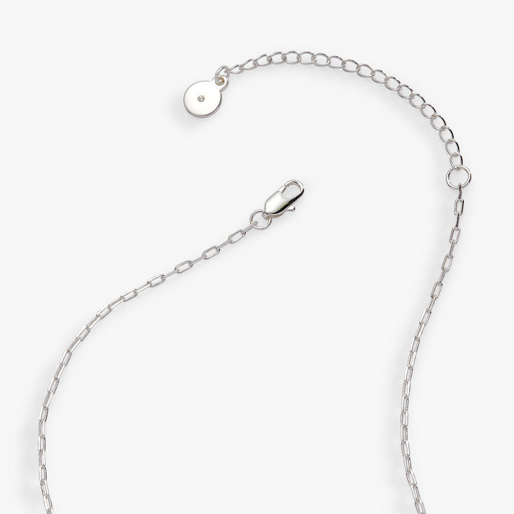 Faith and Family Rosette Pendant Necklace