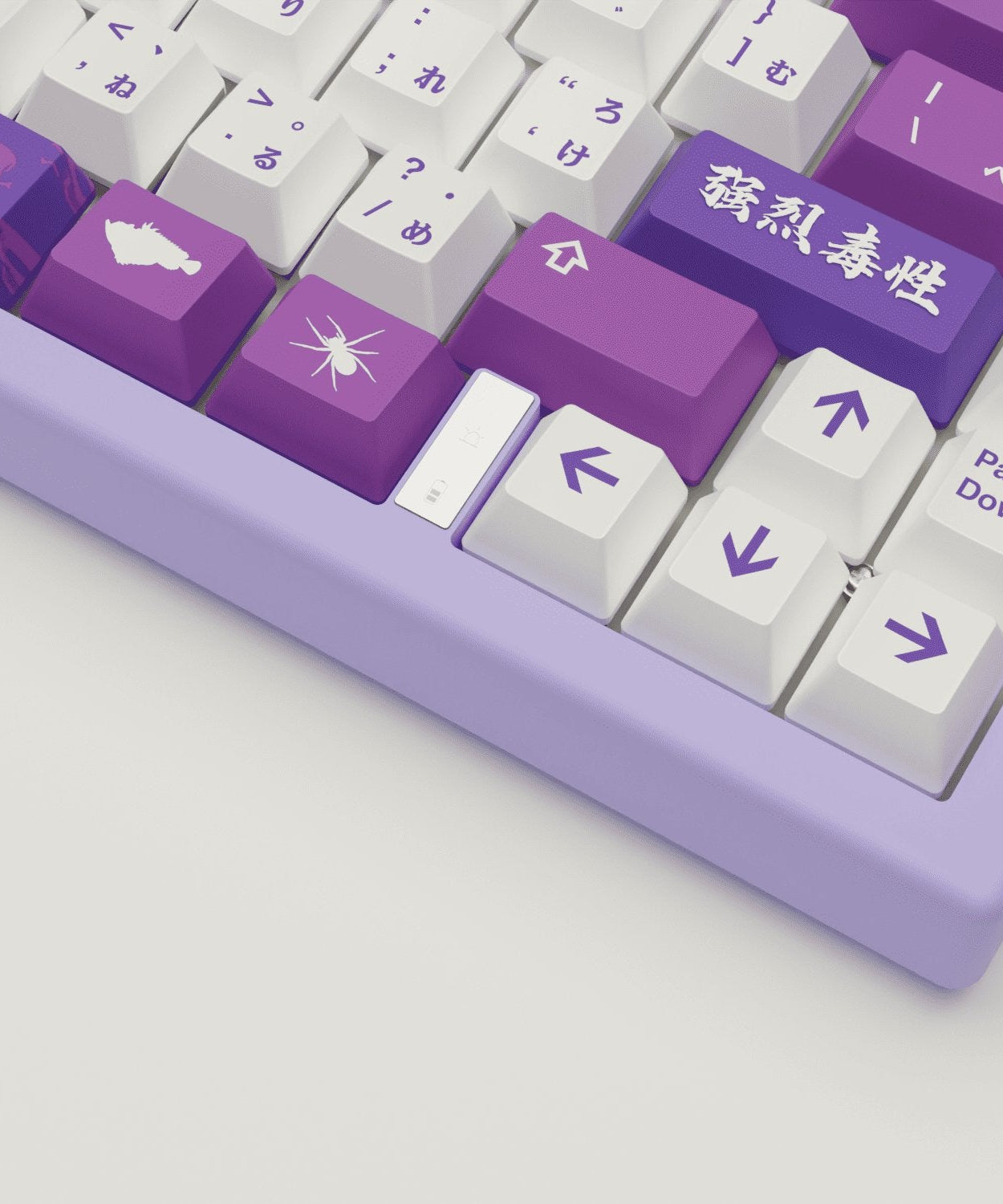 Poison Design Keycaps and Mechanical Keyboard