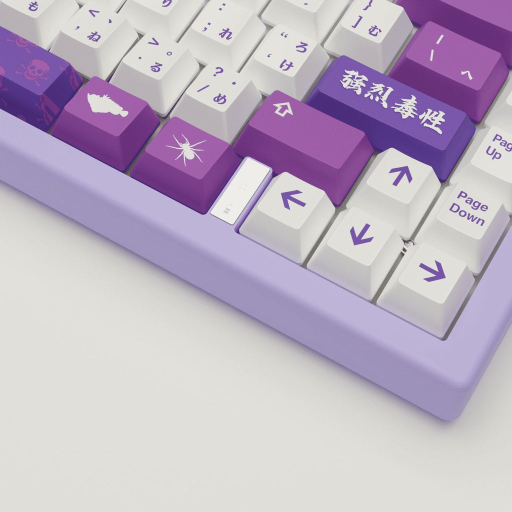 Poison Design Keycaps and Mechanical Keyboard