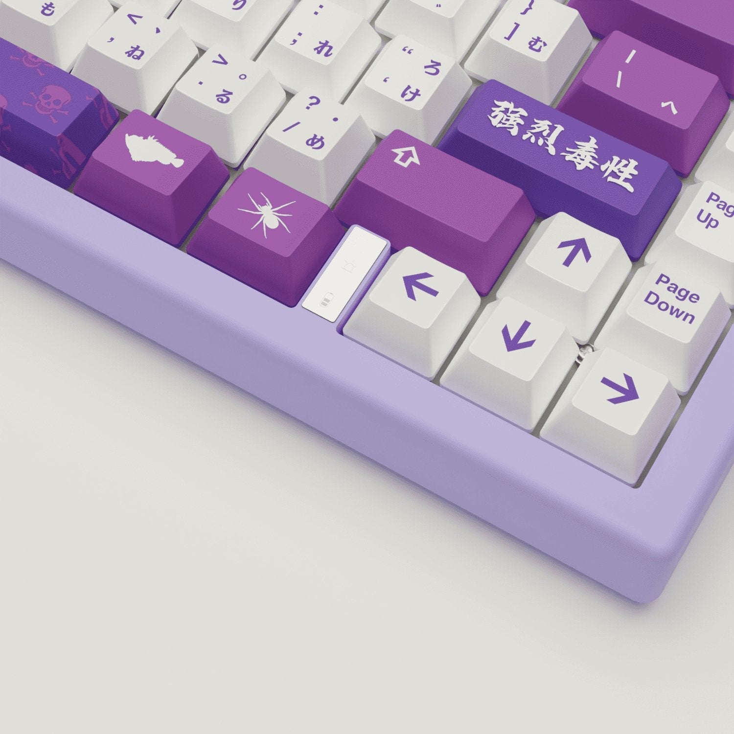 Poison Design Keycaps and Mechanical Keyboard