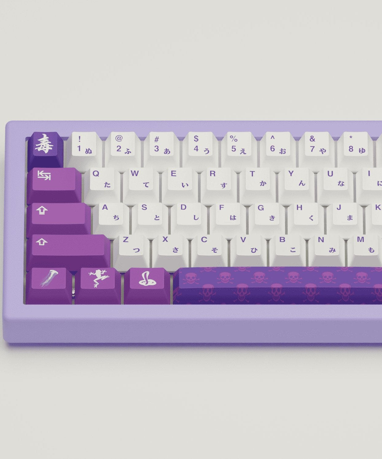 Poison Design Keycaps and Mechanical Keyboard