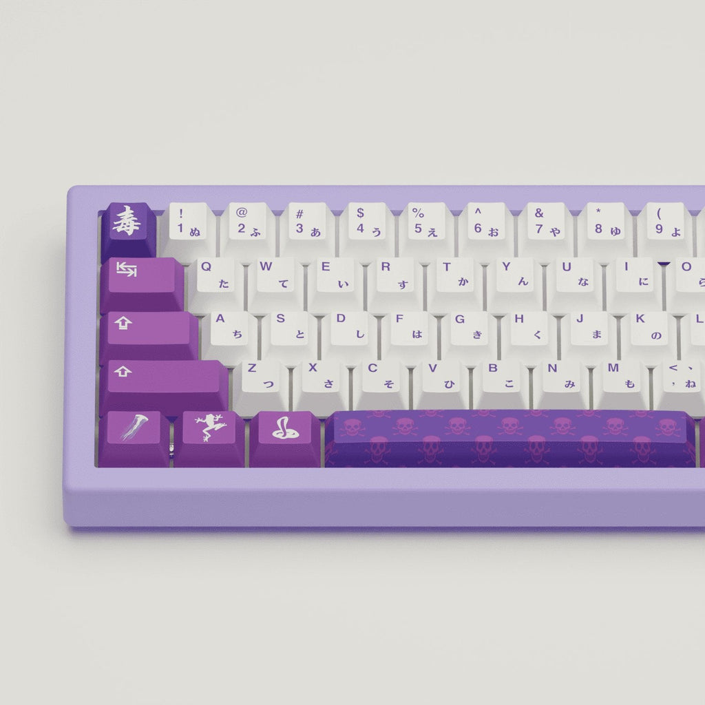 Poison Design Keycaps and Mechanical Keyboard