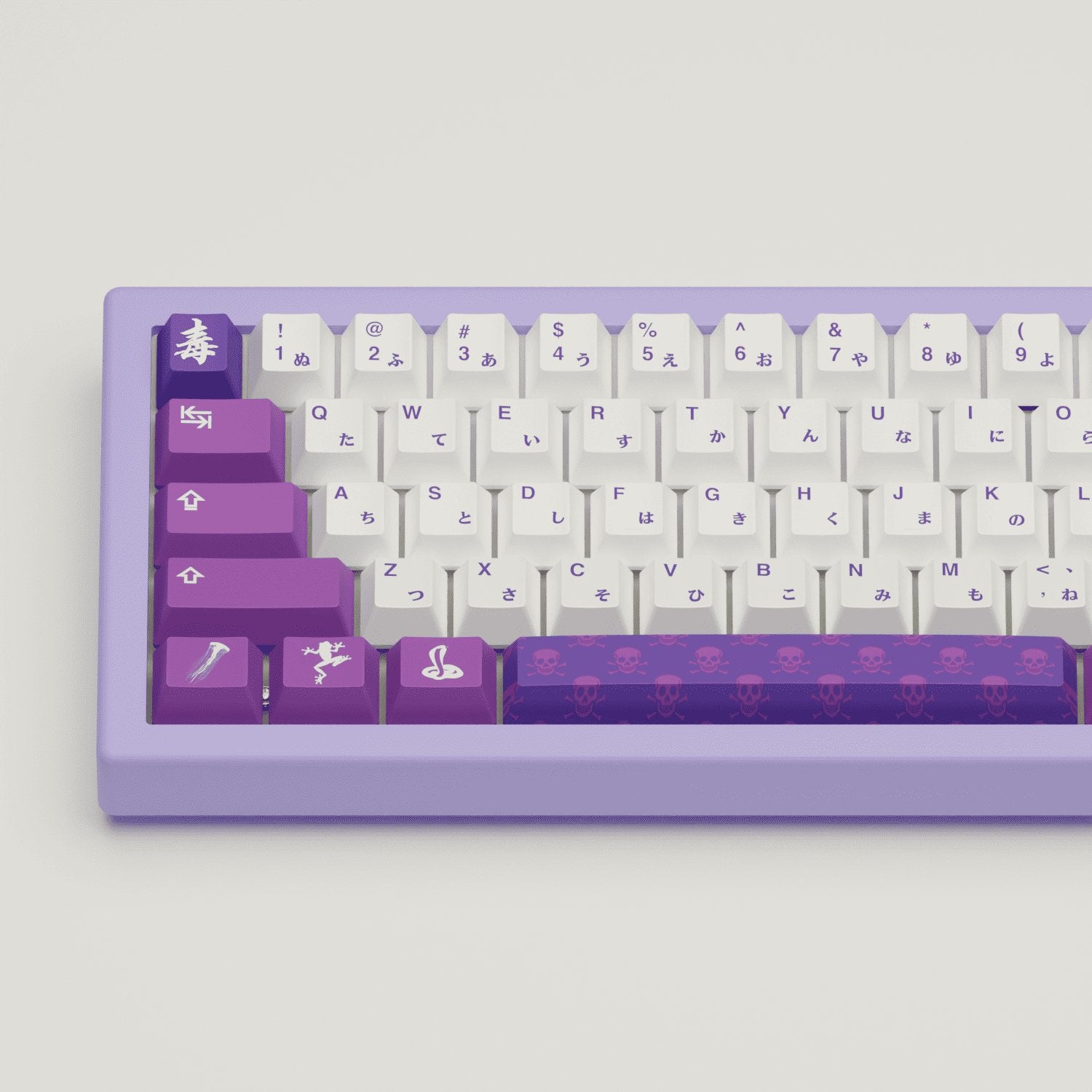 Poison Design Keycaps and Mechanical Keyboard