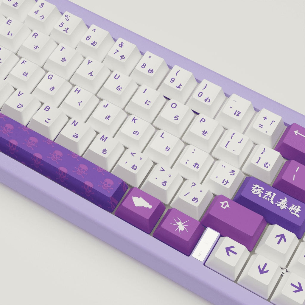 Poison Design Keycaps and Mechanical Keyboard