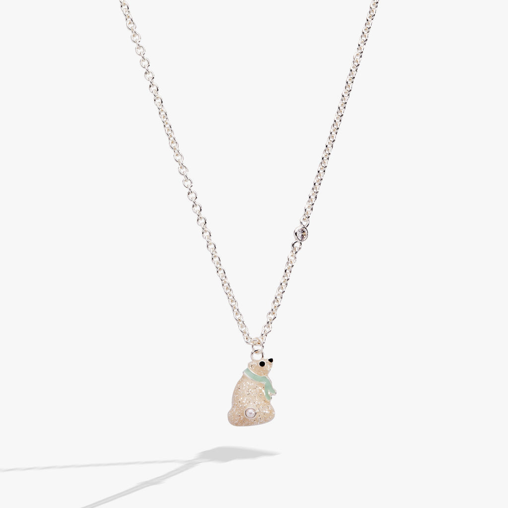 Polar Bear Pendant Necklace