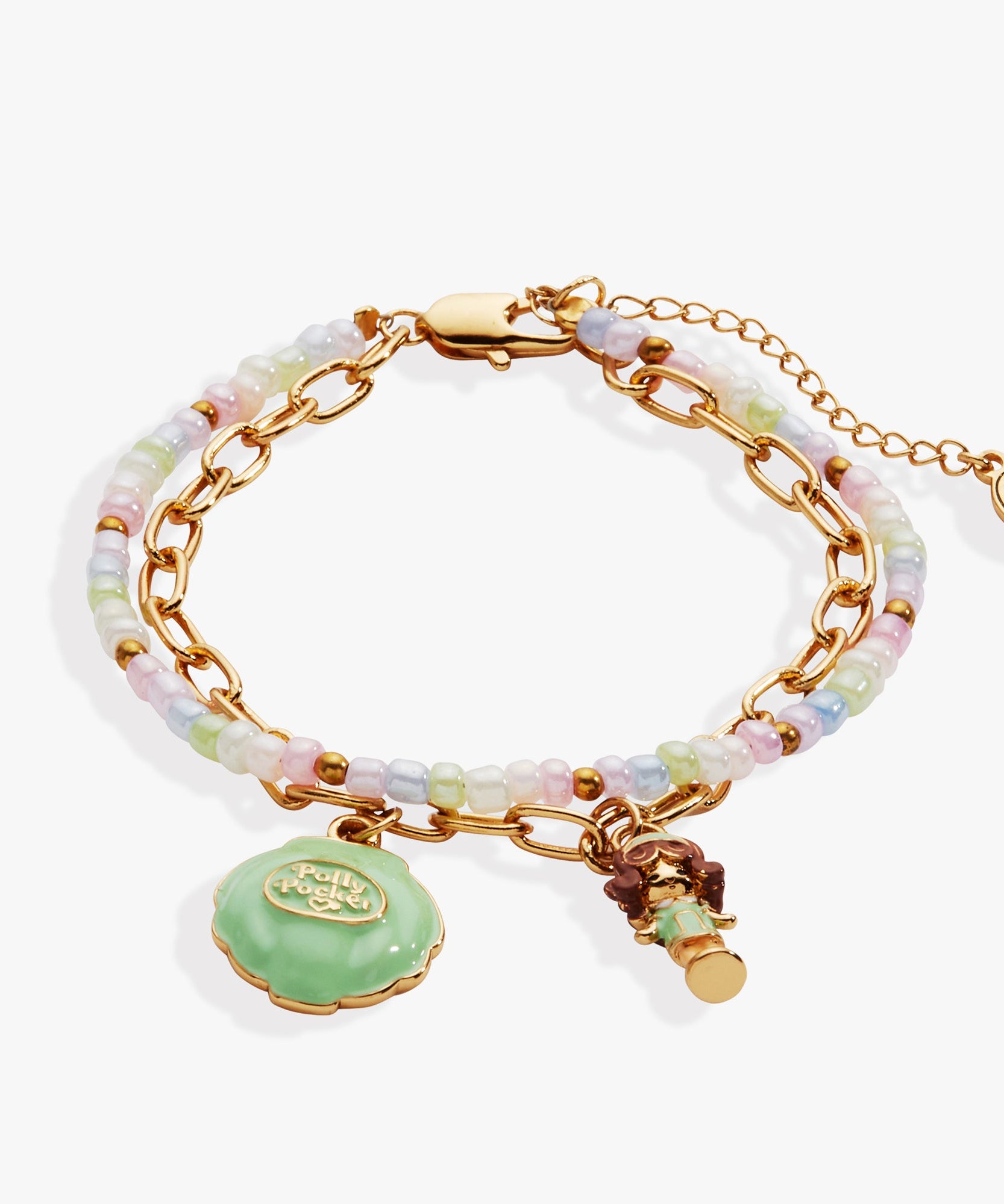 Polly Pocket™ 2 Row Charm Bracelet