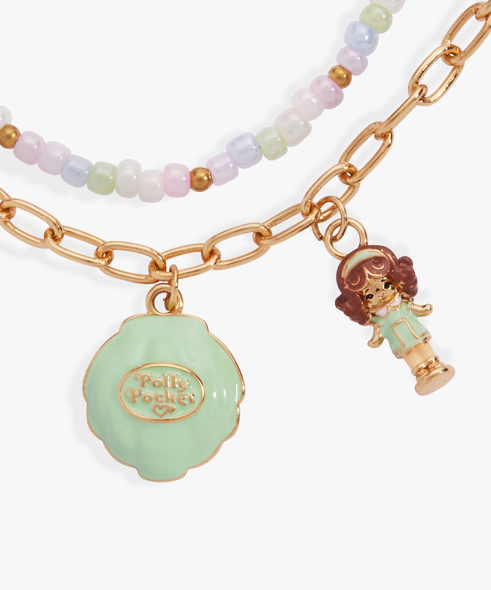 Polly Pocket™ 2 Row Charm Bracelet