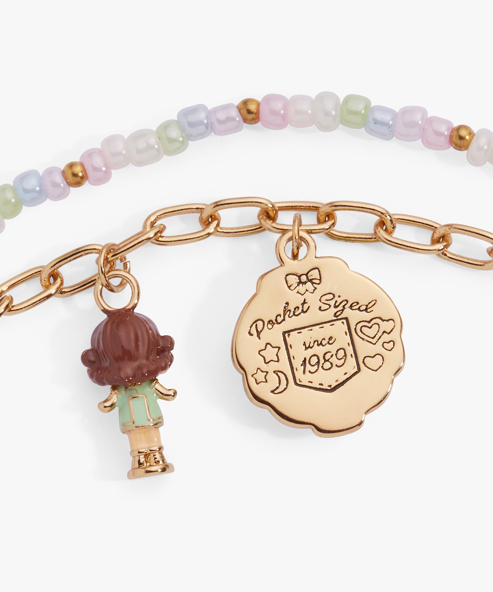Polly Pocket™ 2 Row Charm Bracelet