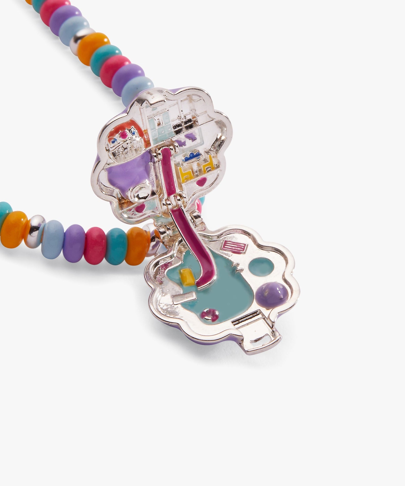 Polly Pocket™ Limited Edition Pool Party Beaded Locket Necklace
