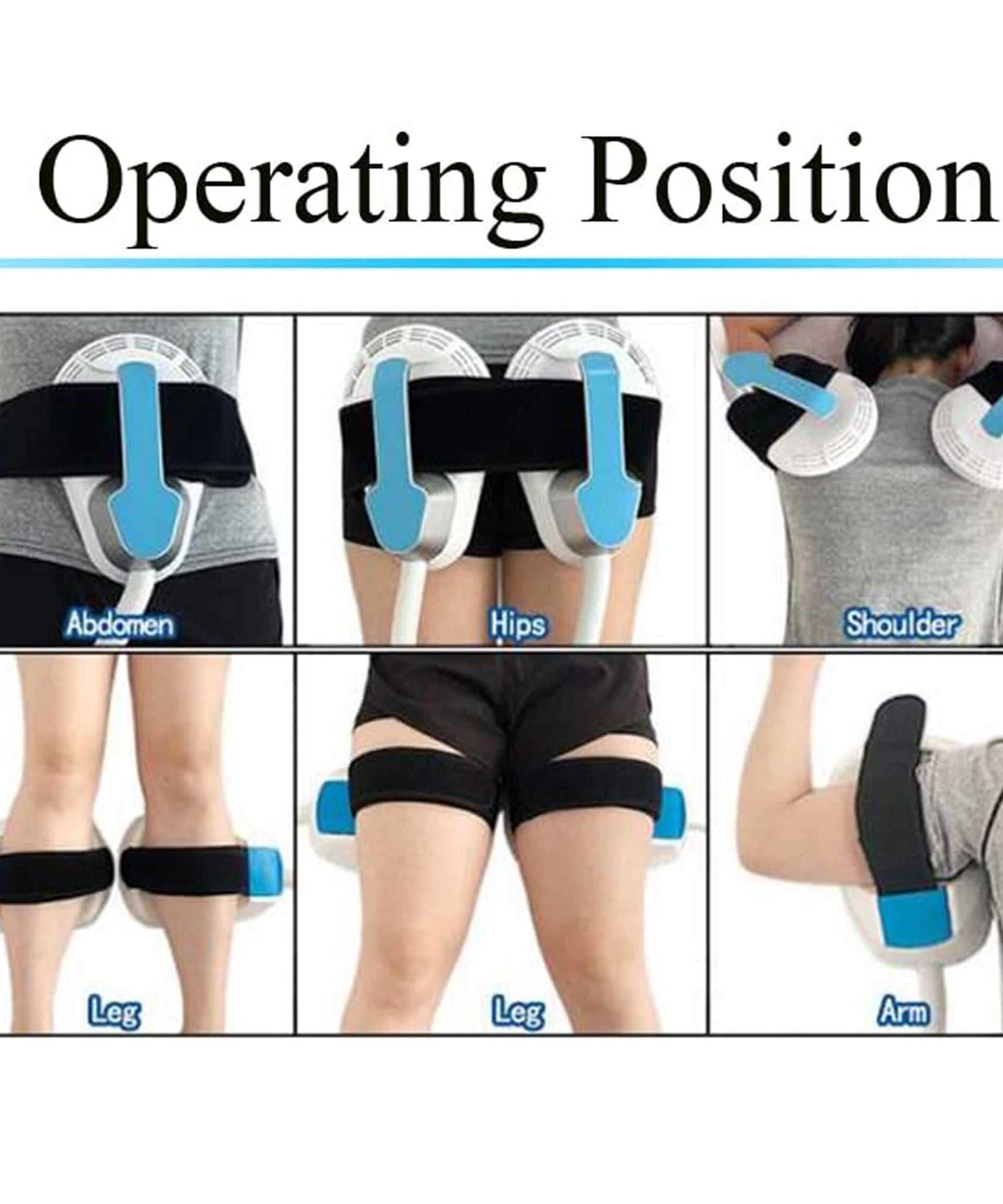 Portable 4-Handle Home Body Shaping Machine For Abdomen, Arms, Thighs, And Buttocks (SAK59284)