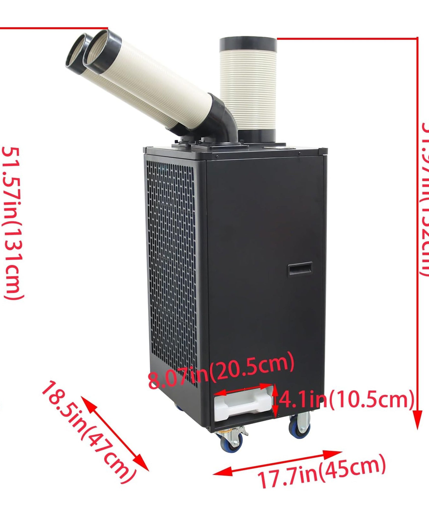 Portable 5L 220V 1.1KW Commercial Spot Cooler Tank With Wheels (SAK12761)