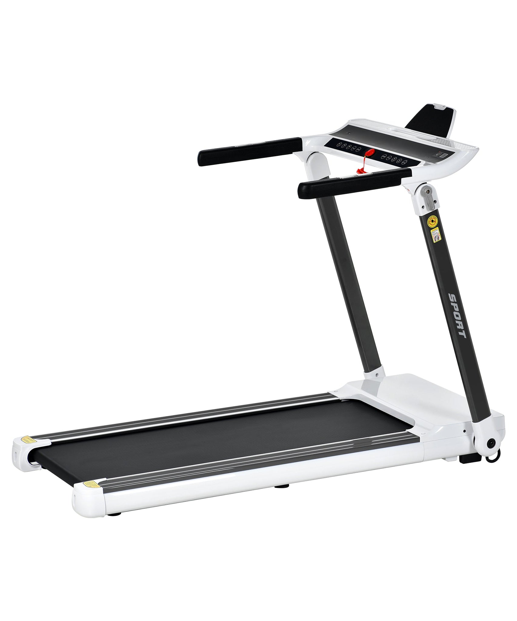 Rovix Portable Compact Home Cardio Fitness Treadmill With 3.5HP Electric Motor & Bluetooth Speakers (SAK32416)