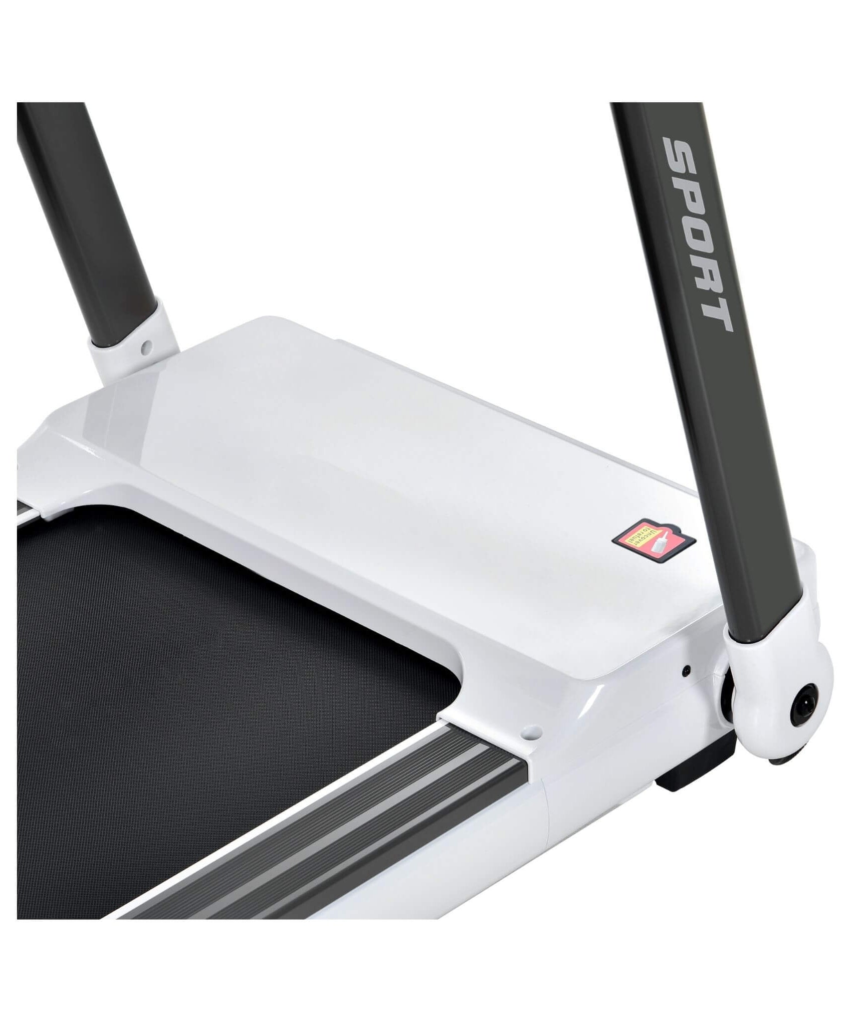 Rovix Portable Compact Home Cardio Fitness Treadmill With 3.5HP Electric Motor & Bluetooth Speakers (SAK32416)