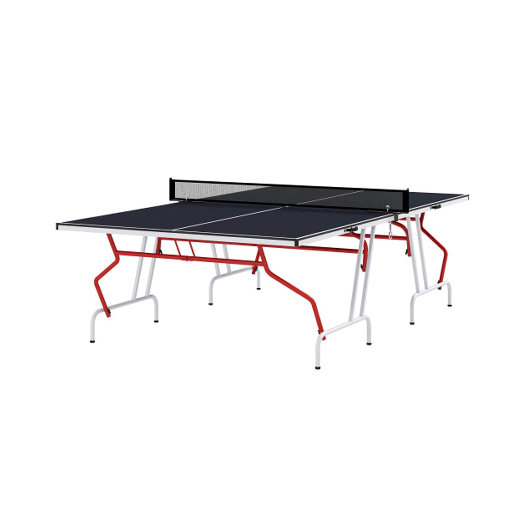 Portable Foldable Full-Size Ping Pong Table Tennis Table With Net And Accessories (SAK64929)